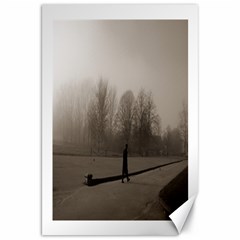 Foggy Morning, Oxford 20  X 30  Unframed Canvas Print