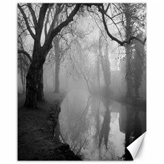 Foggy Morning, Oxford 16  X 20  Unframed Canvas Print