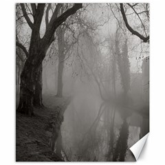 Foggy Morning, Oxford 8  X 10  Unframed Canvas Print by artposters