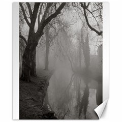 Foggy Morning, Oxford 16  X 20  Unframed Canvas Print