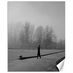 Foggy Morning, Oxford 16  X 20  Unframed Canvas Print