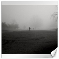 Foggy Morning, Oxford 20  X 20  Unframed Canvas Print