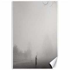 Foggy Morning, Oxford 12  X 18  Unframed Canvas Print