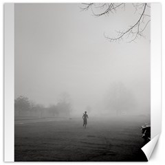 Foggy Morning, Oxford 20  X 20  Unframed Canvas Print