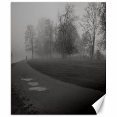 Foggy Morning, Oxford 8  X 10  Unframed Canvas Print by artposters