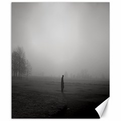 Foggy morning, Oxford 8  x 10  Unframed Canvas Print