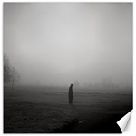 Foggy morning, Oxford 12  x 12  Unframed Canvas Print 11.4 x11.56  Canvas - 1