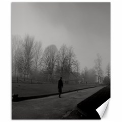 Foggy Morning, Oxford 8  X 10  Unframed Canvas Print