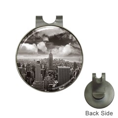 New York, Usa Hat Clip With Golf Ball Marker by artposters