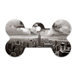 New York, USA Twin-sided Dog Tag (Bone) Front