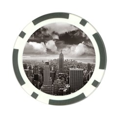 New York, Usa Poker Chip by artposters