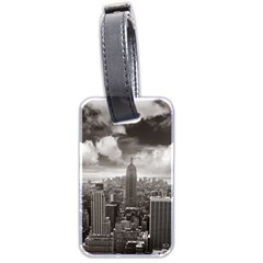 New York, Usa Twin-sided Luggage Tag by artposters