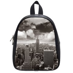 New York, Usa Small School Backpack by artposters