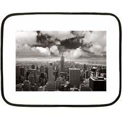 New York, Usa Twin-sided Mini Fleece Blanket by artposters