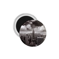 New York, Usa Small Magnet (round) by artposters