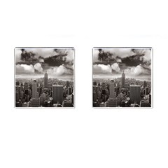 New York, Usa Square Cuff Links by artposters