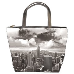 New York, Usa Bucket Handbag by artposters