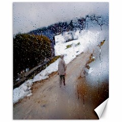 Rainy Day, Salzburg 16  X 20  Unframed Canvas Print