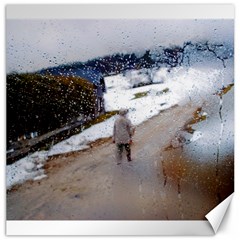 Rainy Day, Salzburg 20  X 20  Unframed Canvas Print