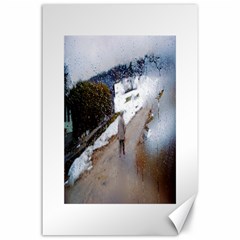 Rainy Day, Salzburg 24  X 36  Unframed Canvas Print