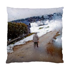 Rainy Day, Salzburg Twin-sided Cushion Case by artposters