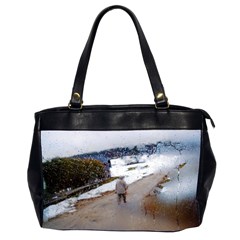 Rainy Day, Salzburg Twin-sided Oversized Handbag by artposters