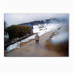 Rainy Day, Salzburg 10 Pack Small Postcard by artposters