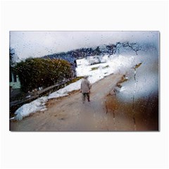 Rainy Day, Salzburg 10 Pack Large Postcard