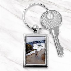 Rainy Day, Salzburg Key Chain (rectangle) by artposters