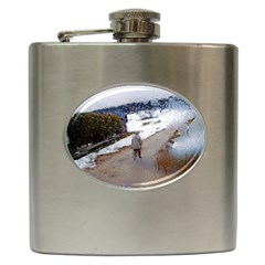 Rainy Day, Salzburg Hip Flask by artposters