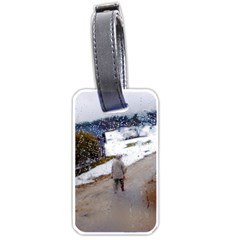 Rainy Day, Salzburg Single-sided Luggage Tag