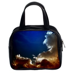 Cloudscape Twin-sided Satchel Handbag by artposters