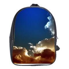 Cloudscape School Bag (xl) by artposters