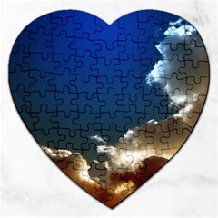 Cloudscape Jigsaw Puzzle (heart)