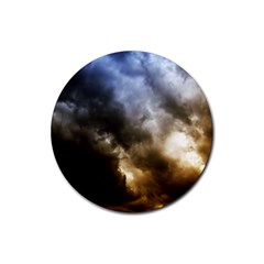 Cloudscape Rubber Drinks Coaster (round) by artposters