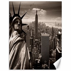 Statue Of Liberty, New York 12  X 16  Unframed Canvas Print by artposters