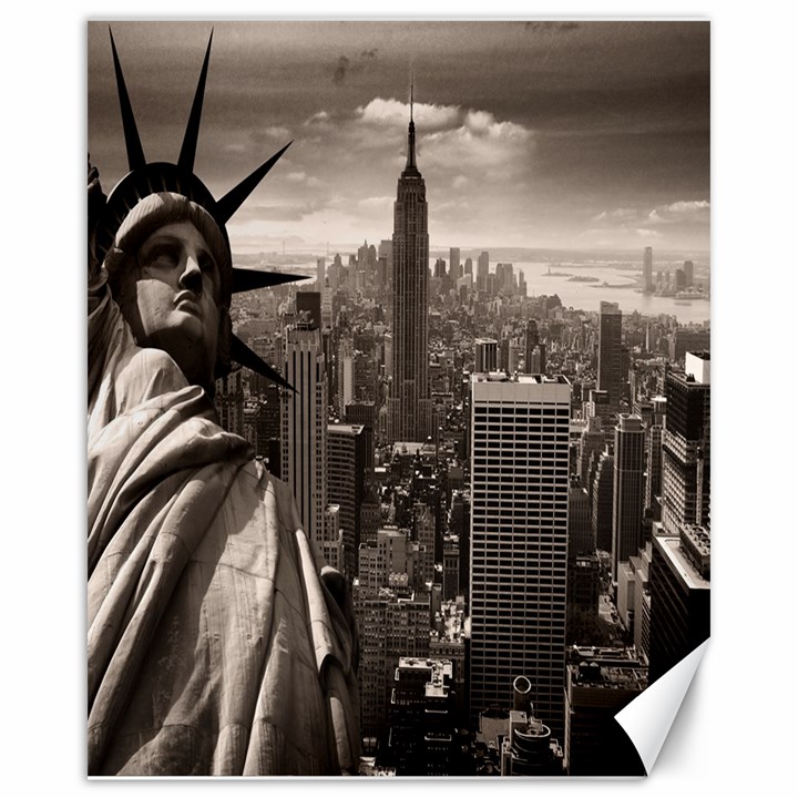 Statue of Liberty, New York 16  x 20  Unframed Canvas Print