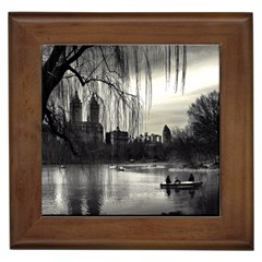 Central Park, New York Framed Ceramic Tile by artposters