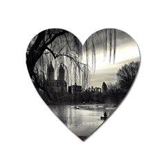 Central Park, New York Large Sticker Magnet (heart) by artposters