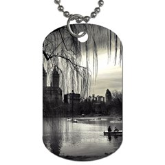 Central Park, New York Single-sided Dog Tag