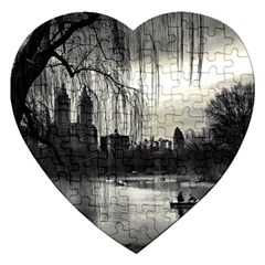 Central Park, New York Jigsaw Puzzle (heart) by artposters