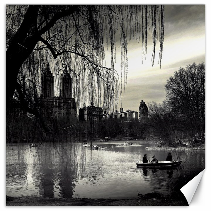 Central Park, New York 16  x 16  Unframed Canvas Print