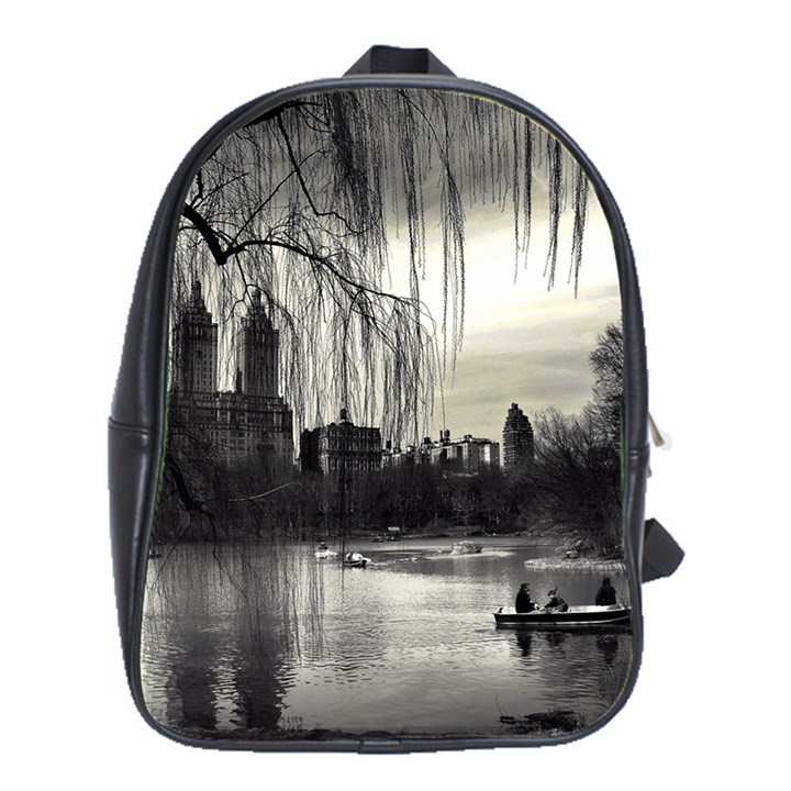 Central Park, New York Large School Backpack