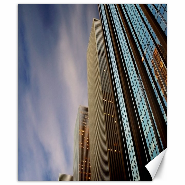 Skyscrapers, New York 8  x 10  Unframed Canvas Print