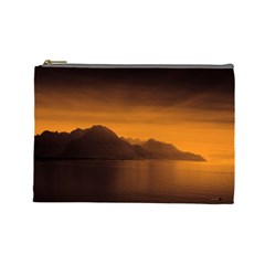 Waterscape, Switzerland Large Makeup Purse