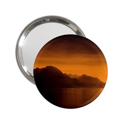 Waterscape, Switzerland Handbag Mirror