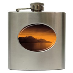 Waterscape, Switzerland Hip Flask by artposters