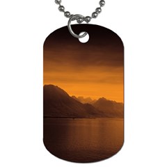 Waterscape, Switzerland Twin-sided Dog Tag