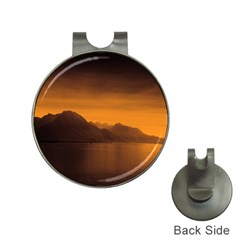 Waterscape, Switzerland Hat Clip with Golf Ball Marker