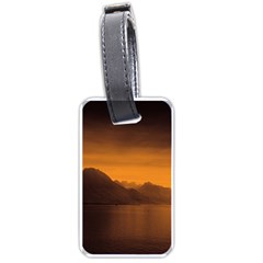 Waterscape, Switzerland Single-sided Luggage Tag